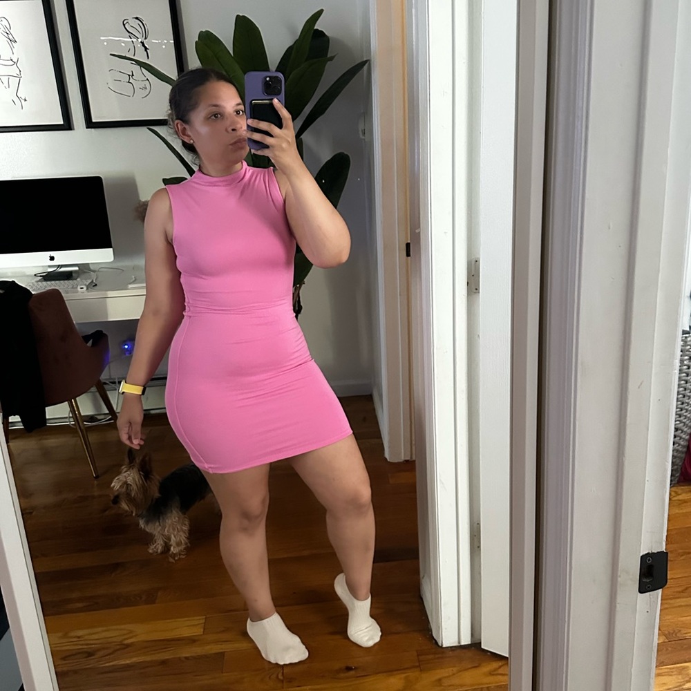 Naked Wardrobe Sleeveless Mini Dress